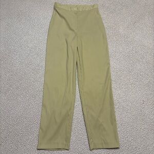Clio Petites Women’s Dress Pants Size 2P Sage Green StretchSlacks 
CareerOffice